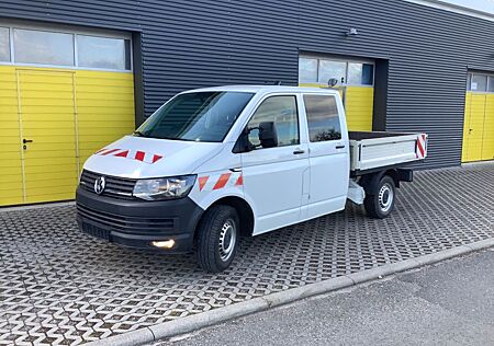 VW T6 Transporter Volkswagen T6 Euro6 150 PSDoka Pritsche Klima el. FH AHK