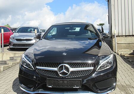 Mercedes-Benz C 180 Cabrio AMG- AMG SPORT-NAVI-LEDER-2.HAND