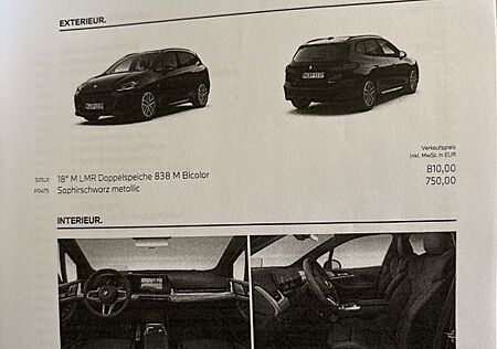 BMW 223i 223 Active Tourer Steptronic DCT xDrive -