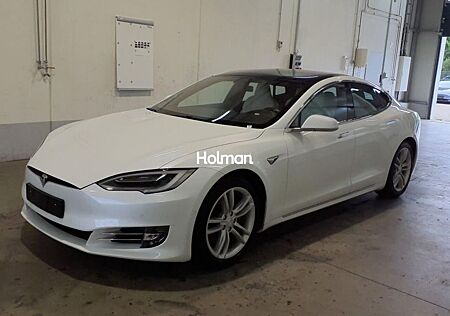 Tesla Model S 100D Long Range Autopilot EAP Leder weiß