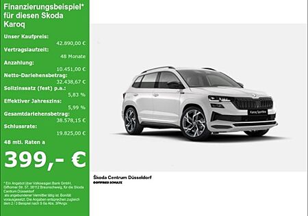 Skoda Karoq SPORTLINE 1 5 TSI 110KW 7-GANG AUTOMAT. Sp