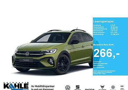 VW Taigo Volkswagen R-Line 1.5 l TSI OPF DSG CarPlay Black ACC