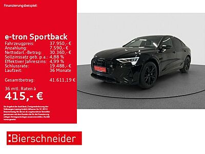 Audi e-tron Sportback 55 qu 2x S-Line Black 21 MATRIX