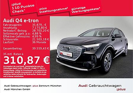 Audi Q4 e-tron 40 advanced Pano/Navi+/Leder