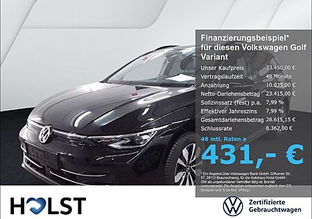 VW Golf Volkswagen Variant VIII 2.0TDI DSG GOAL IQ.LIGHT AHK N