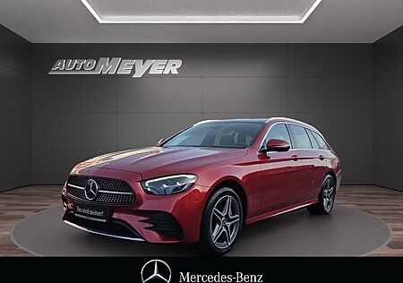 Mercedes-Benz E 300 T de AMG 4M+DISTR+360°+PANO+SOUND+MEM+AMBI