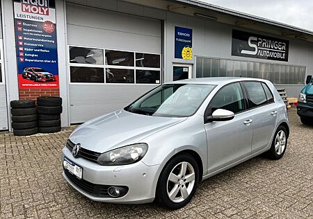 VW Golf Volkswagen VI 1.6 TDI Team *Navi*Tempomat*AHK*ZR Neu*