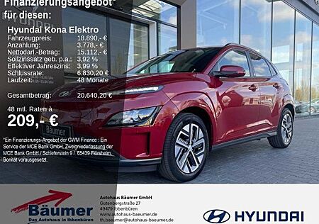 Hyundai Kona Elektro Edition 30+ 39,2kWh +CAM +KRELL