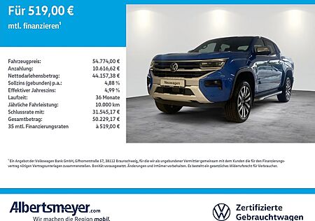 VW Amarok Volkswagen 3.0 V6 TDI 4Motion Aventura +AHK+MATRIX++