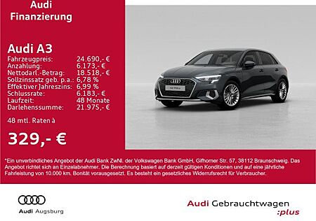 Audi A3 1.4 Sportback advanced 40 TFSIe *ACC*NAVI*17*