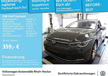VW Golf Volkswagen Variant 2.0 TDI Style DSG Navi AHK Standhei