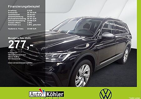 VW Tiguan Allspace Volkswagen Life TDi DSG Black+ACC+AHK+LED