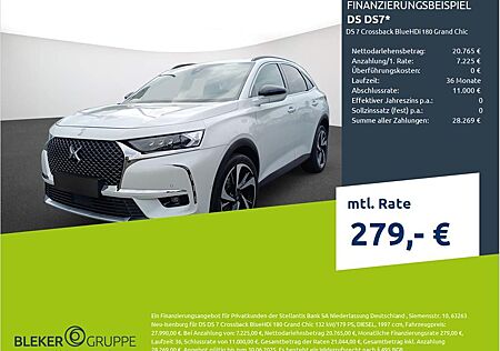 DS Automobiles DS7 Crossback DS7 DS 7 Crossback BlueHDi 180 Grand Chic