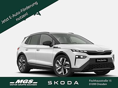 Skoda Elroq 85 Sportline #AHK #HUD #Wärmepumpe #02/27