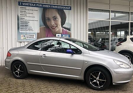 Peugeot 307 CC 1.6 FILOU VERKAUF NUR AN HÄNDLER LEDER