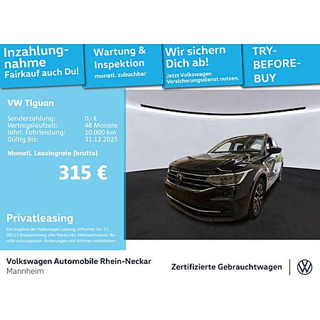 VW Tiguan leasen