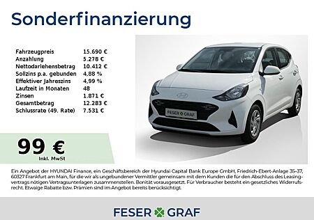 Hyundai i10 FL MY25 1.0 Benzin 63 PS 5-MT 2WD Select