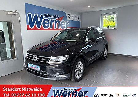 VW Tiguan Volkswagen Highline 2.0TDI 4MOTION AHK LED Navi ACC