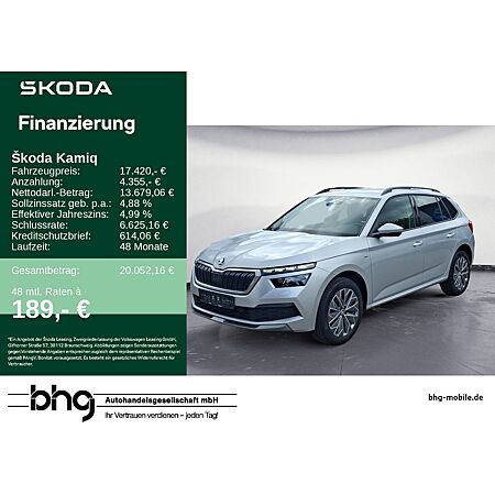 Skoda Kamiq leasen