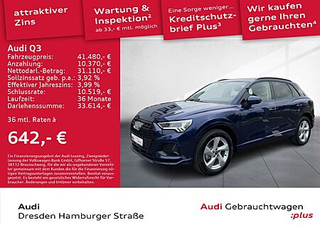 Audi Q3 35 TFSI advanced LED Navi AHZV S tronic