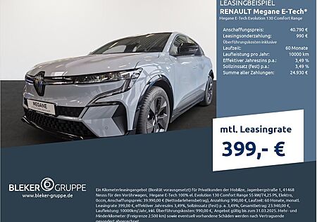 Renault Megane E-Tech Evolution 130 Comfort Range