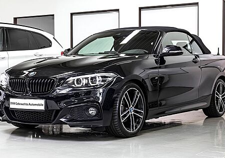 BMW 218d CAB M-SPORT LED NAV TMP LHZ SHZ DAB H&K 18"