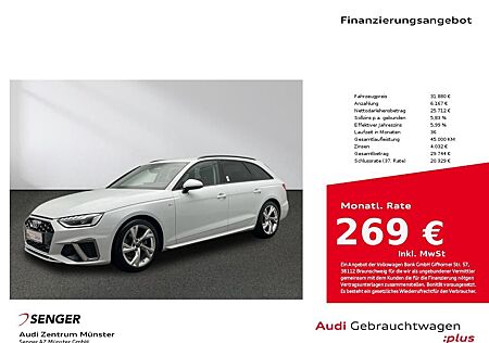 Audi A4 Avant 35 TFSI S line MMI Navi Kamera LED AHK