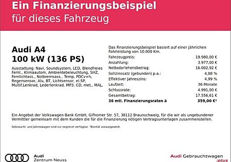 Audi A4 Limo 30 TDI S tronic