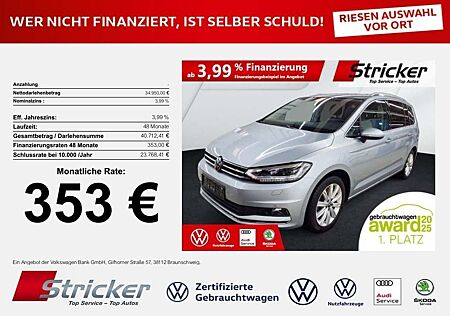 VW Touran Volkswagen Highline 2.0TDI DSG 353,-ohne Anzahlung K