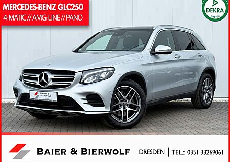 Mercedes-Benz GLC 250 GLC250 4Matic AMG-LINE LED PANO KEYLESS. 2.HAND