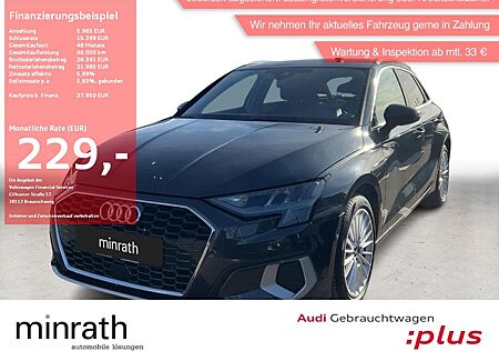 Audi A3 Sportback 35 TFSI advanced AHK LED CARPLAY