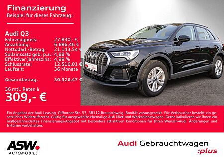 Audi Q3 45TFSI e Stronic NAVI LED GRA SHZ PDC VC
