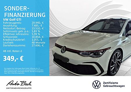 VW Golf Volkswagen VIII GTI 2.0 TSI DSG, LED-Matrix, Rückfahrk
