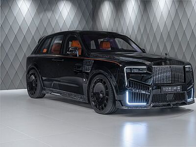 Rolls-Royce Cullinan BLACK BADGE 2026 MANSORY BLACK/ORANGE