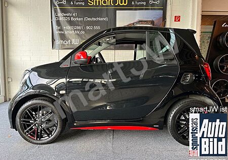 Smart ForTwo BRABUS Tailor Made Black & Red Leder Kamera Navi