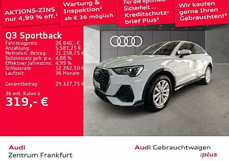 Audi Q3 Sportback 45 TFSI e S tronic LED DAB Tempomat