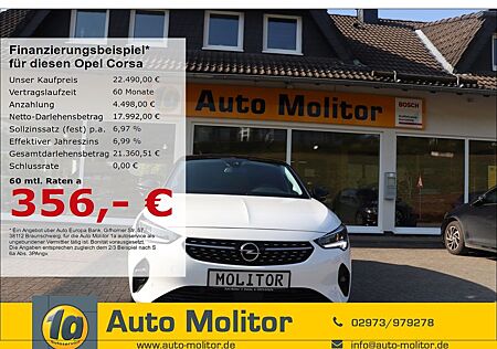 Opel Corsa F e Elegance Dach schwarz LED Apple CarPla