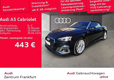 Audi A5 Cabriolet 40 TFSI S tronic S line DAB VC PDC