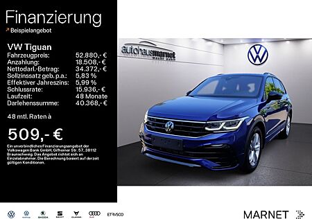 VW Tiguan Volkswagen R-Line FAS*LAS*PAS*TAS*KLIMA*RFK*NAVI*DAB