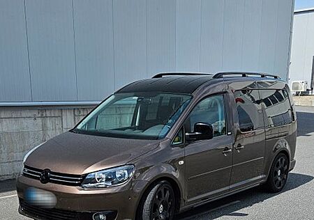 VW Caddy Volkswagen Maxi, standh., klima, einpark,tiefer ,alu