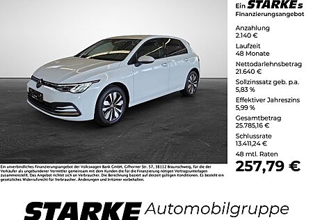 VW Golf Volkswagen 1.0 TSI Move LED PDC LM Klima