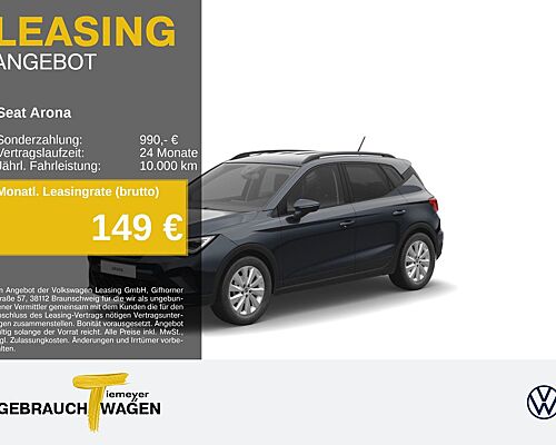 Seat Arona 1.0 TSI STYLE NAVI ACC GJR SITZHZ