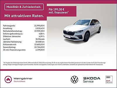 Skoda Scala 1.0 TSI Drive, Navi, RearView, ACC, Paket