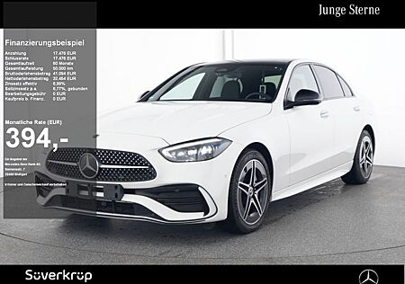 Mercedes-Benz C 300 e , BURM AMG NIGHT SPUR PANO AHK 360 SHZ