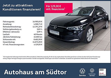 VW Golf Volkswagen VIII Variant Style 2.0 TDI DSG LED RFK ACC