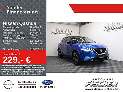Nissan Qashqai 1.3 Tekna AHK Allwetterreifen LED Navi 3
