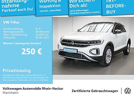 VW T-Roc Volkswagen 1.5 TSI Style DSG Navi AHK LED usw