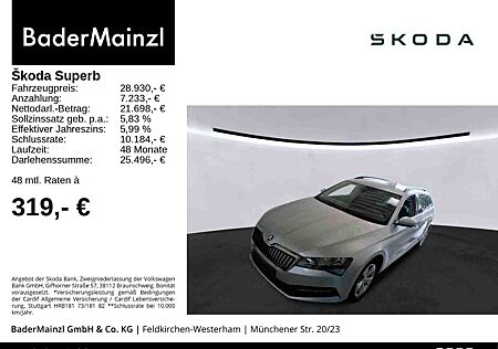 Skoda Superb Combi 2.0 TDI DSG Ambition Navi Kam. ACC