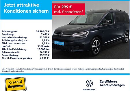 VW Caddy Volkswagen 1.5 TSI Maxi Style 7-SITZER LED ACC NAVI