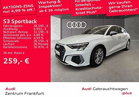 Audi S3 Sportback TFSI S tronic LED VC Tempomat